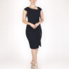 Vestido Luna Midi negro