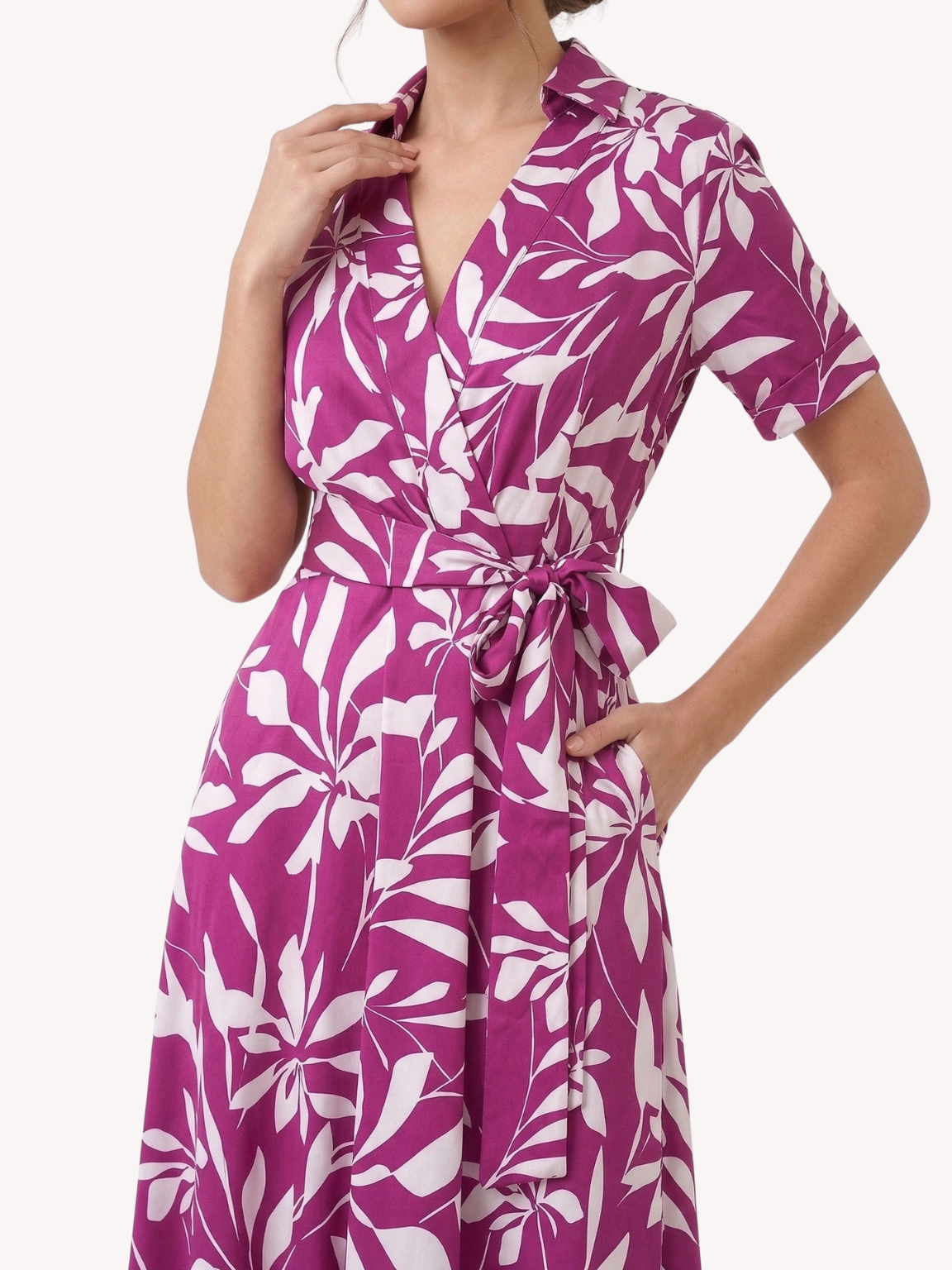 Vestido Sorelle Fucsia