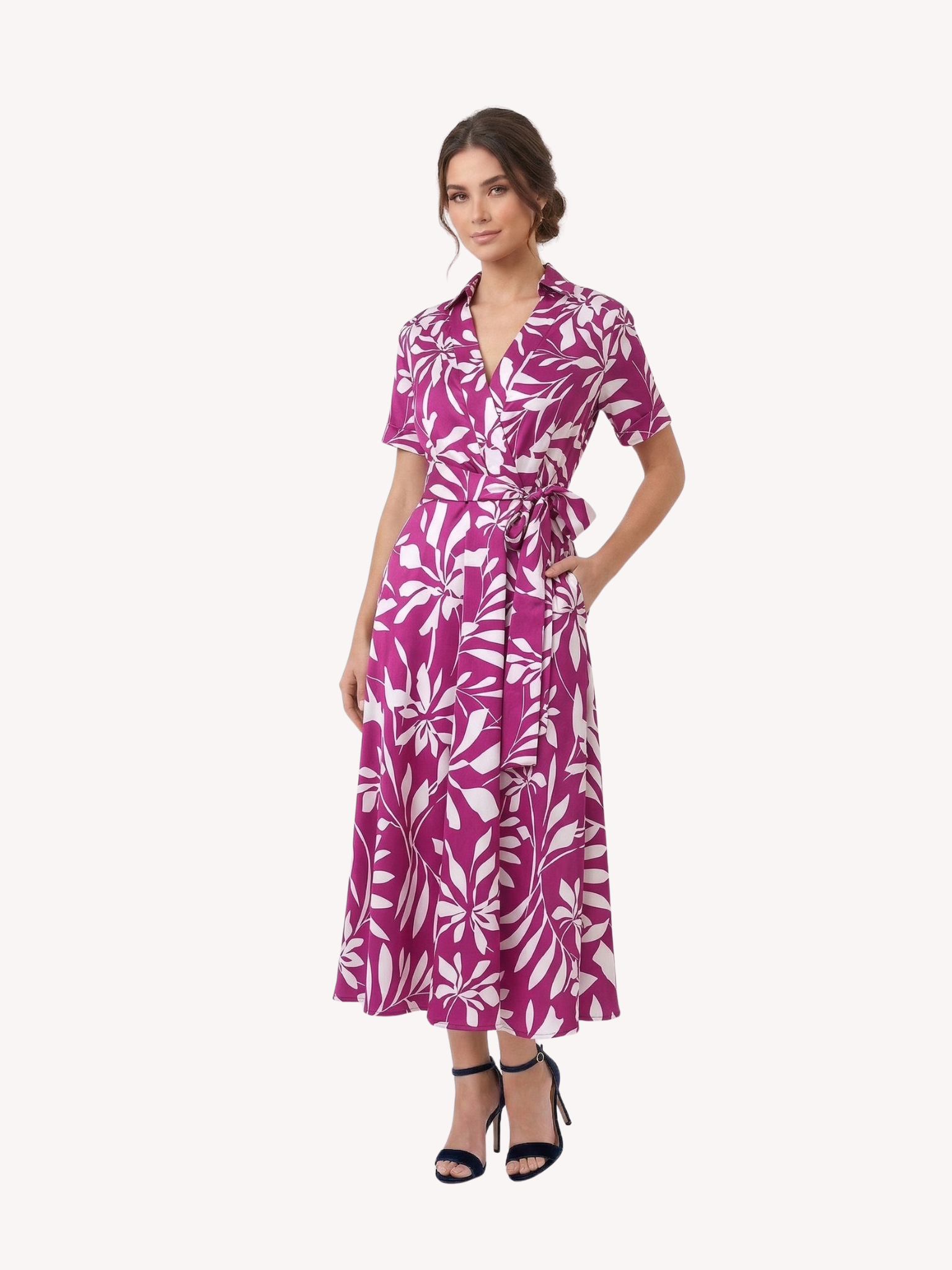 Vestido Sorelle Fucsia