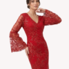 Vestido Valence Rojo