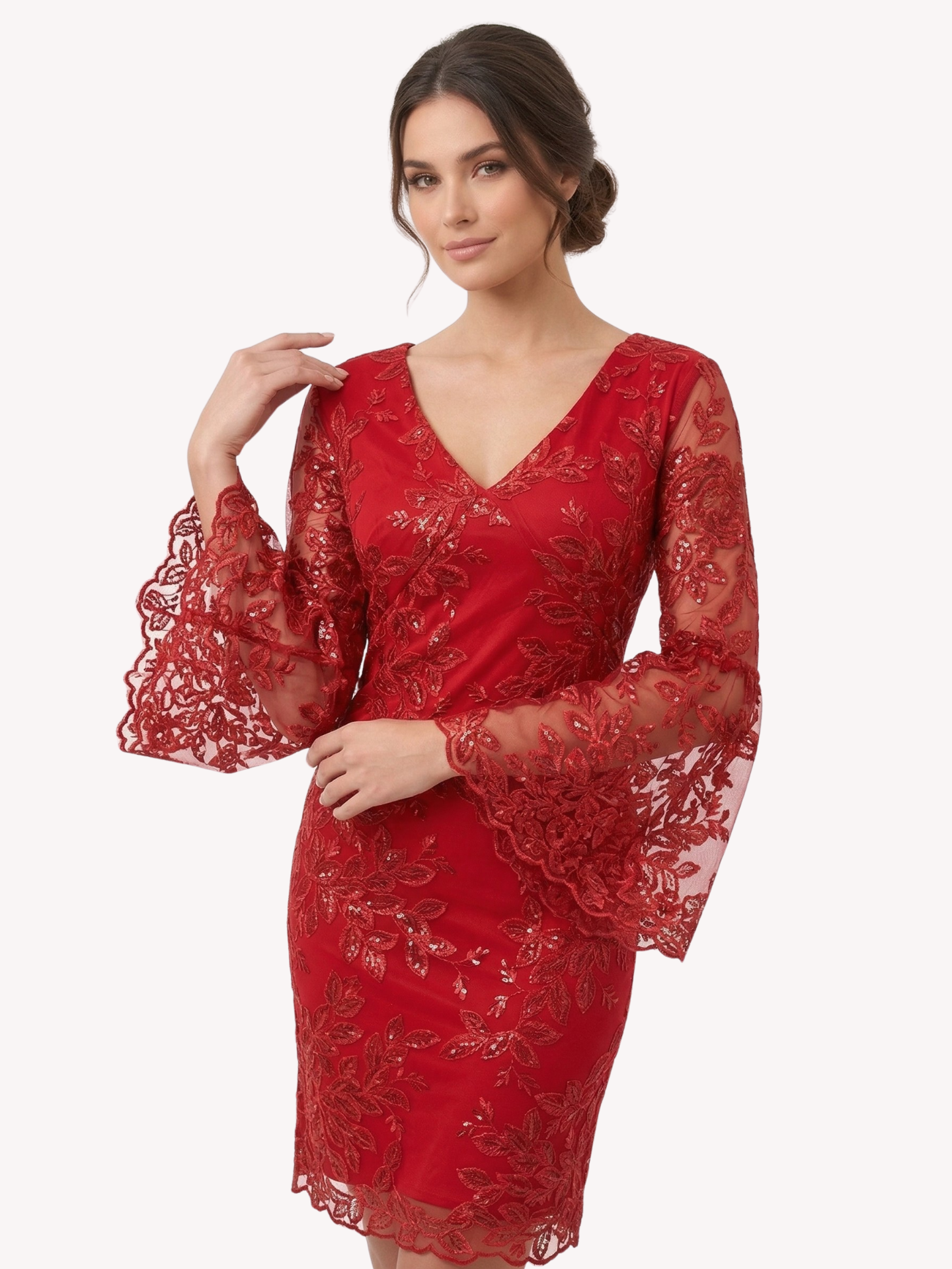 Vestido Valence Rojo